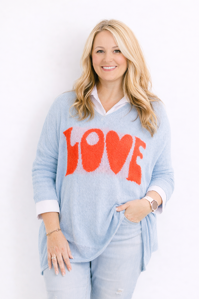 LOVE Pullover | Curvy One Size 42-50