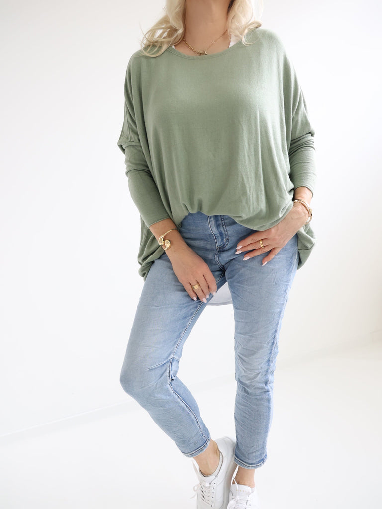 Feinstrick Pullover MOLLY.S  – Softe Haptik – Boxy Style – Gr. 38-50