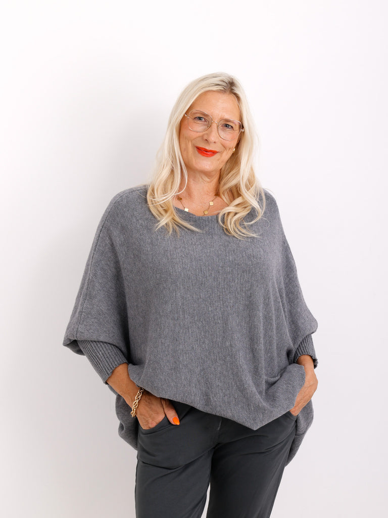 KITTY Strickpullover - One Size (38 -48) - in vielen Farben