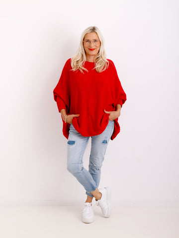 KITTY Strickpullover - One Size (38 -48) - in vielen Farben