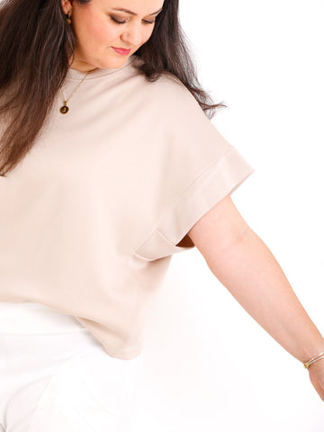 NOVA Oversize Kurzarm Shirt - verschiedene Farben