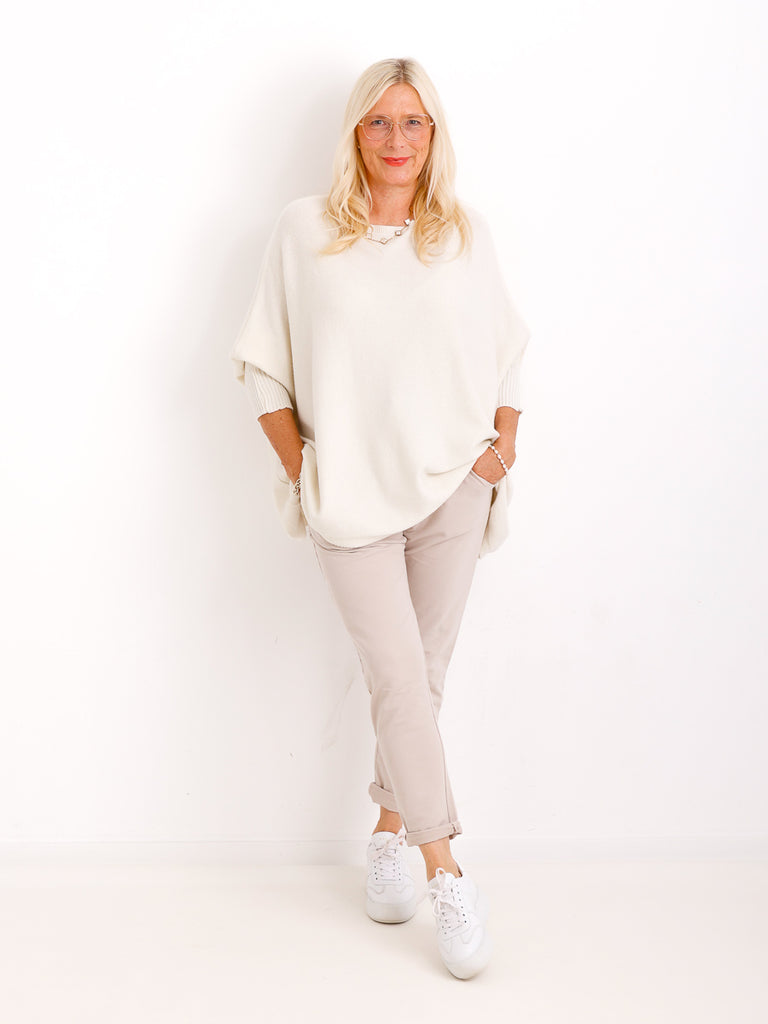 KITTY Strickpullover - One Size (38 -48) - in vielen Farben
