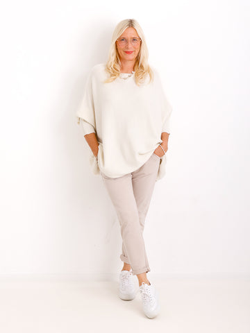 KITTY Strickpullover - One Size (38 -48) - in vielen Farben