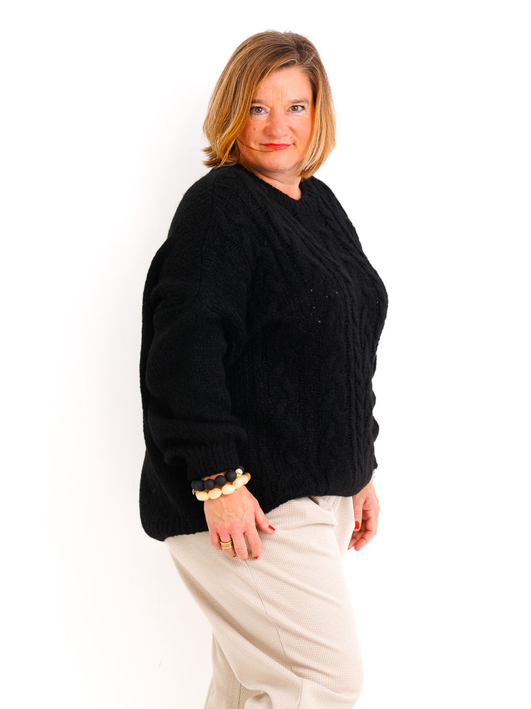 ADINA Curvy Size Pullover - verschiedene Farben