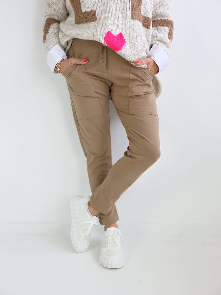 COLIN Sweatpants - Gr. XS-XXL - camel