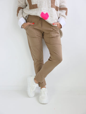 COLIN Sweatpants - Gr. XS-XXL - camel