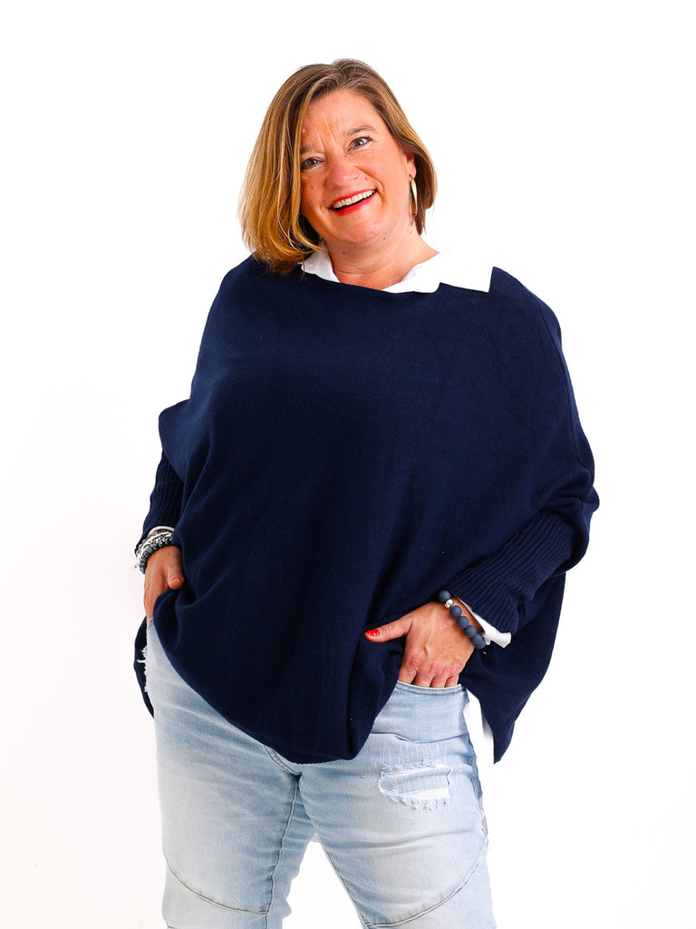 KITTY Strickpullover - One Size (38 -48) - in vielen Farben