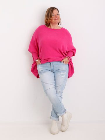 KITTY Strickpullover - One Size (38 -48) - in vielen Farben