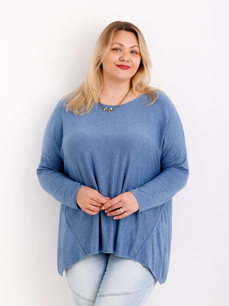 MELINA Longsleeve | Curvy One Size  42-52