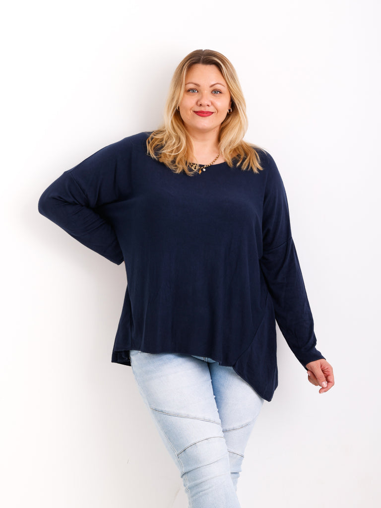 MELINA Longsleeve | Curvy One Size  42-52