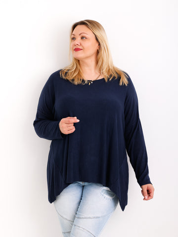 MELINA Longsleeve | Curvy One Size  42-52