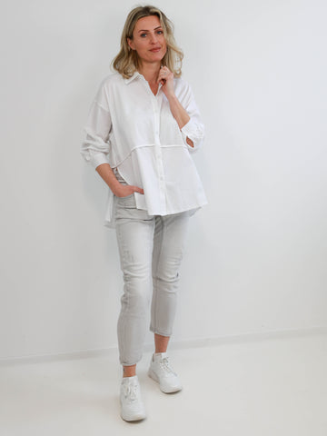 VERA Oversize Bluse - verschiedene Farben