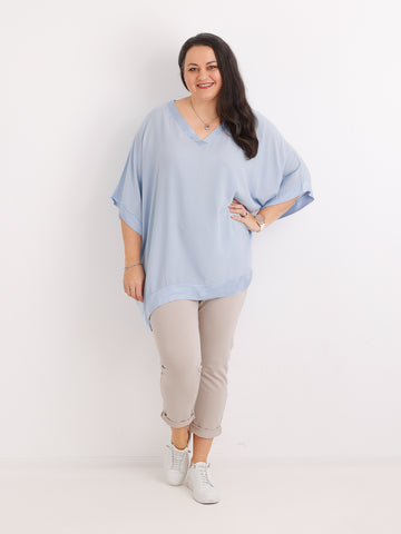 SUE Blusenshirt | Curvy One Size 42-52