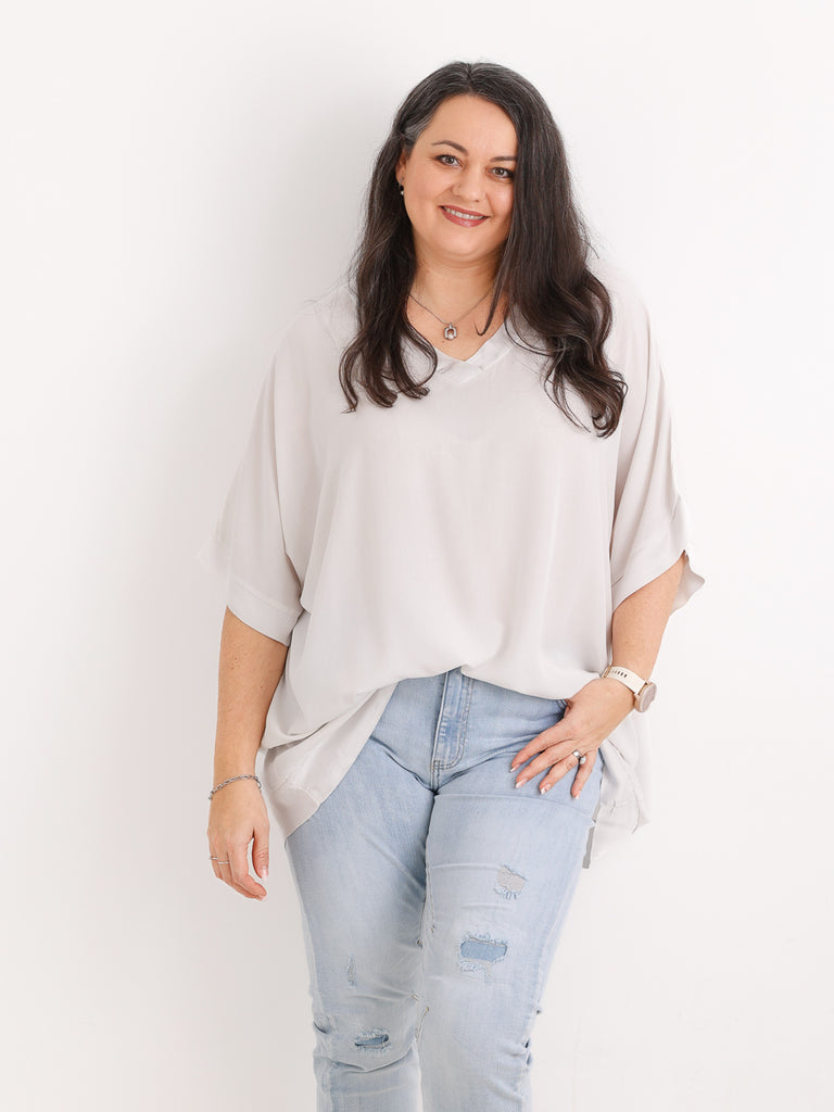 SUE Blusenshirt | Curvy One Size 42-52