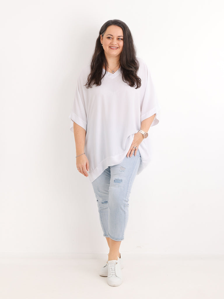 SUE Blusenshirt | Curvy One Size 42-52