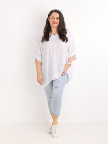 SUE Blusenshirt | Curvy One Size 42-52