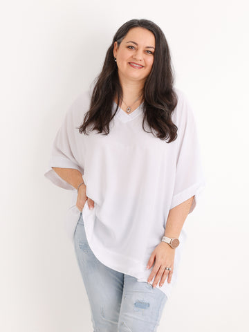 SUE Blusenshirt | Curvy One Size 42-52