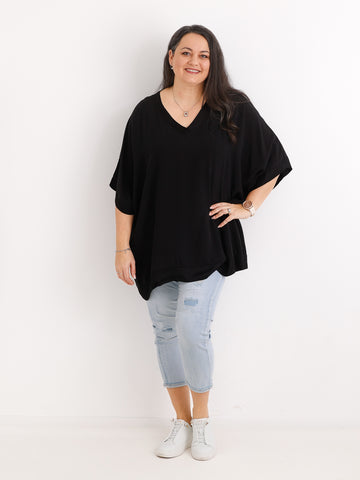 SUE Blusenshirt | Curvy One Size 42-52