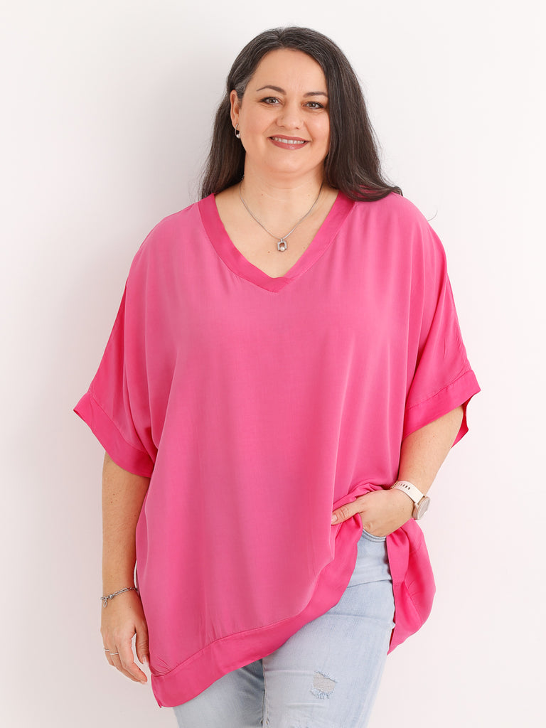 SUE Blusenshirt | Curvy One Size 42-52