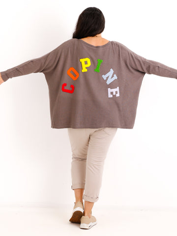Oversize Strickpullover COPINE - One Size 40-50