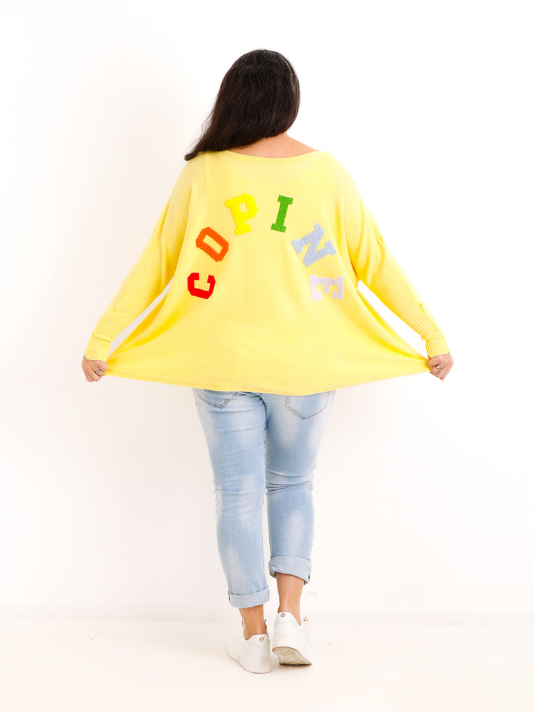 Oversize Strickpullover COPINE - One Size 40-50