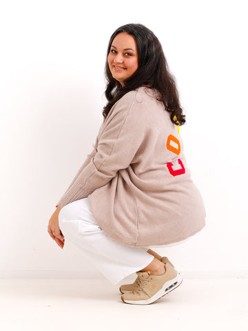 Oversize Strickpullover COPINE - One Size 40-50