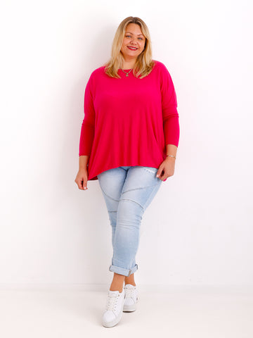 Feinstrick Pullover MOLLY.S  – Softe Haptik – Boxy Style – Gr. 38-50
