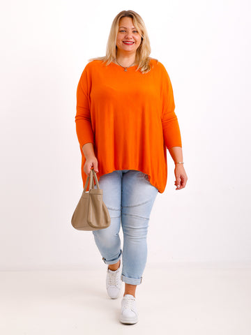 Feinstrick Pullover MOLLY.S  – Softe Haptik – Boxy Style – Gr. 38-50