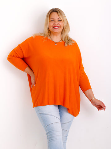 Feinstrick Pullover MOLLY.S  – Softe Haptik – Boxy Style – Gr. 38-50