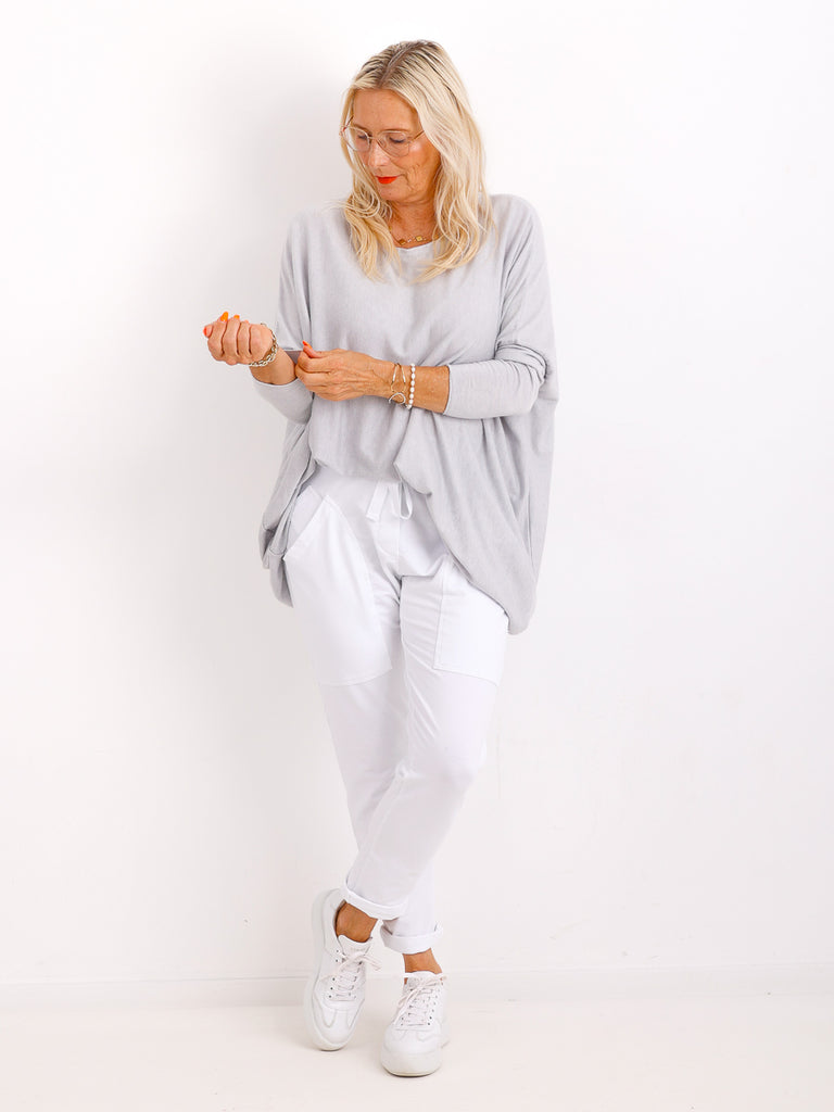 Feinstrick Pullover MOLLY.S  – Softe Haptik – Boxy Style – Gr. 38-50