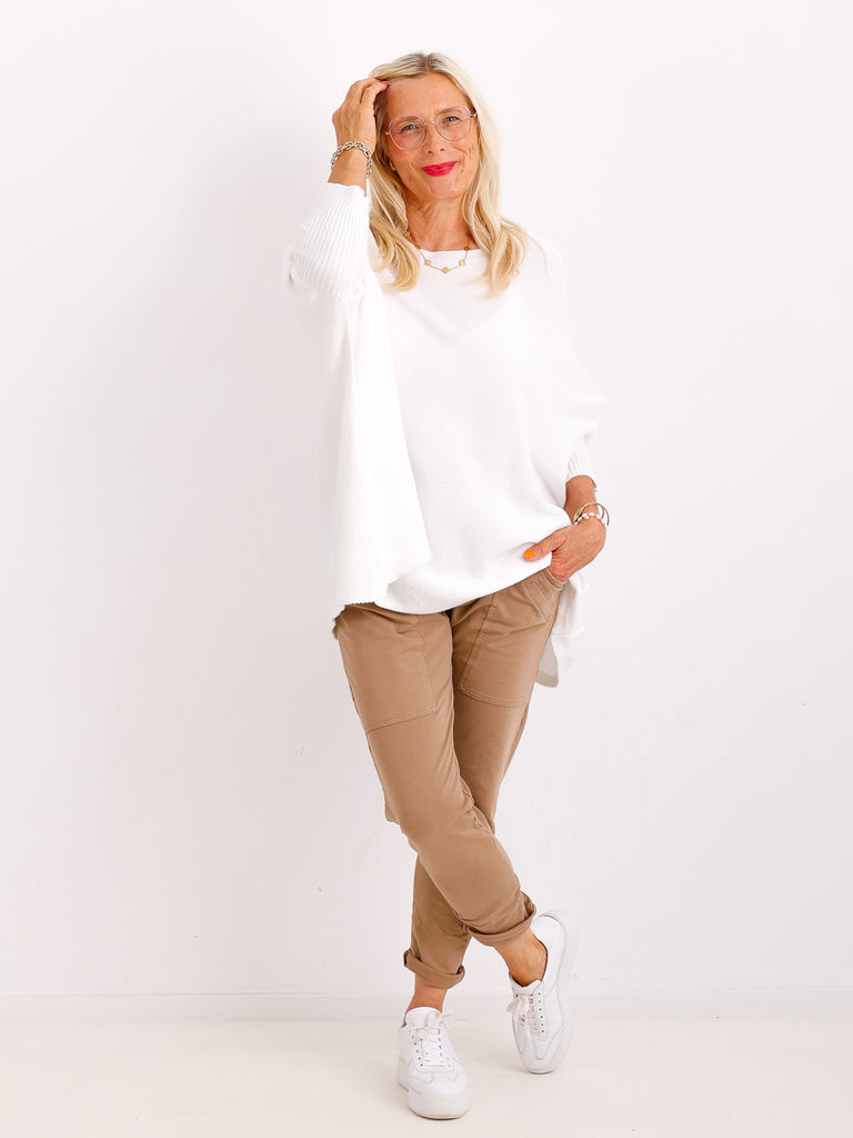 KITTY Strickpullover - One Size (38 -48) - in vielen Farben