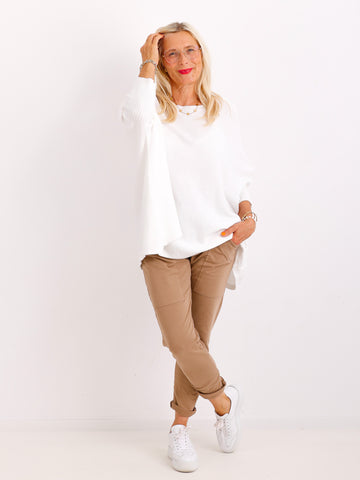 KITTY Strickpullover - One Size (38 -48) - in vielen Farben