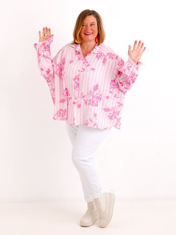 LOUISA Musselin Bluse - One Size (36-44)