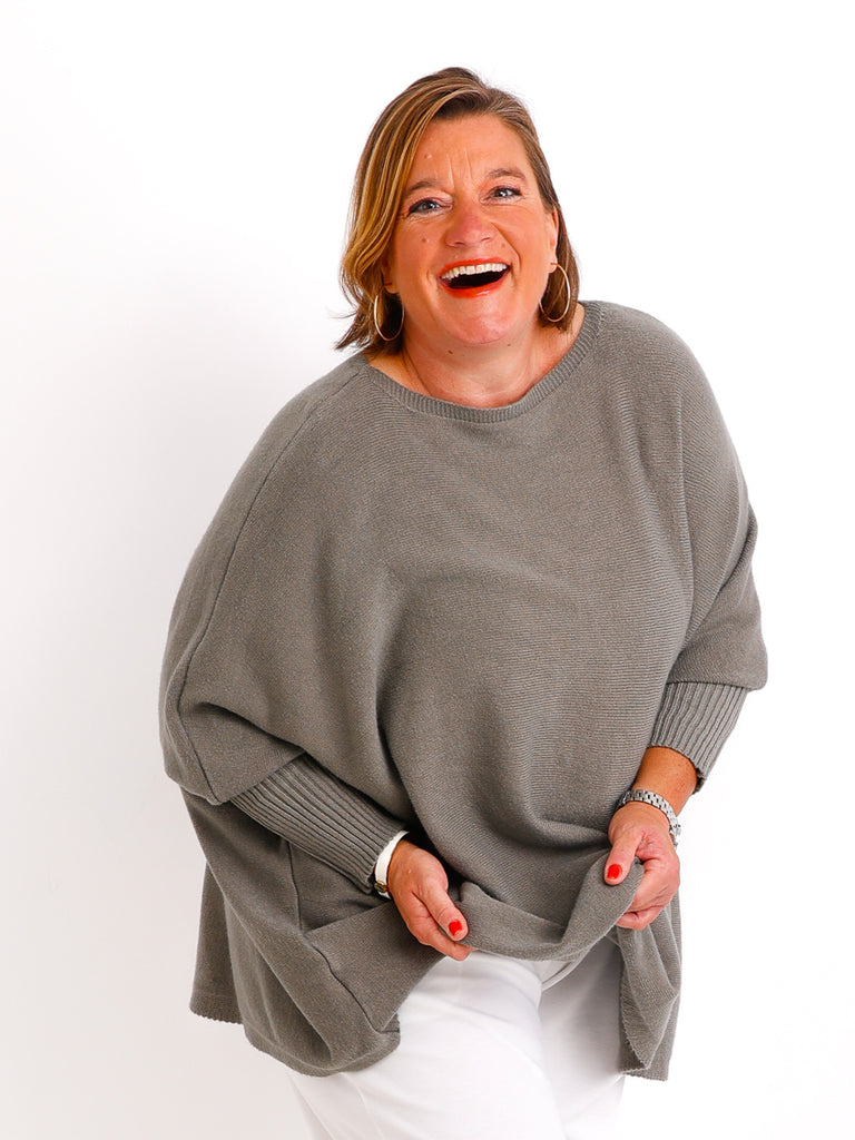 KITTY Strickpullover - One Size (38 -48) - in vielen Farben