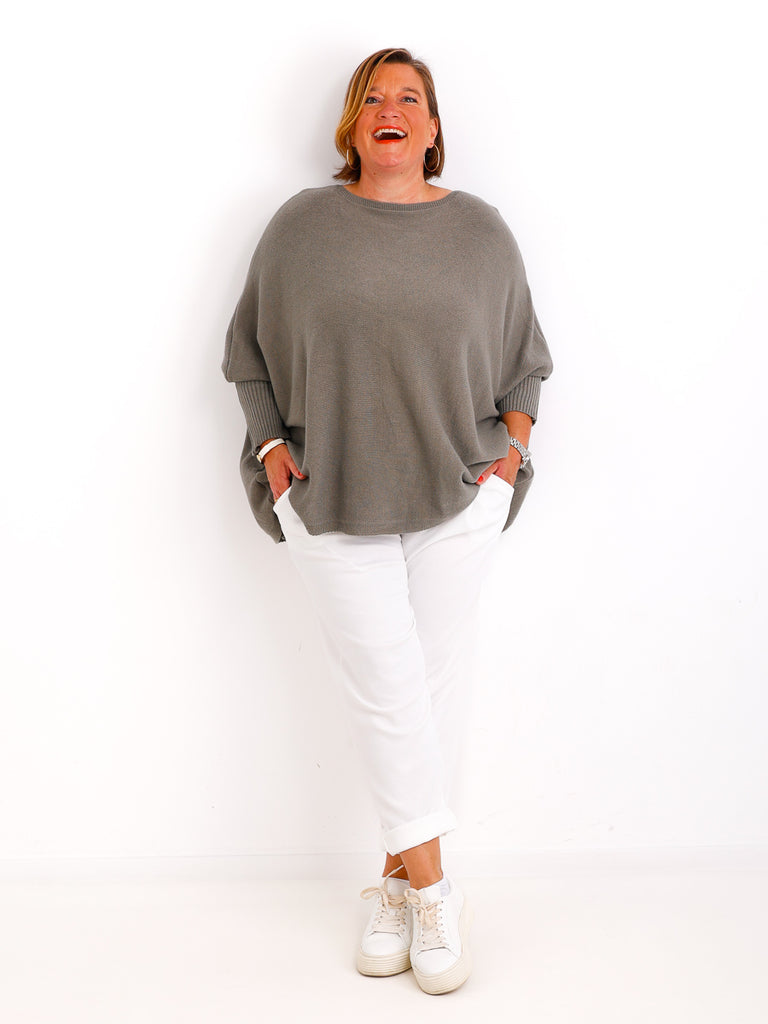 KITTY Strickpullover - One Size (38 -48) - in vielen Farben