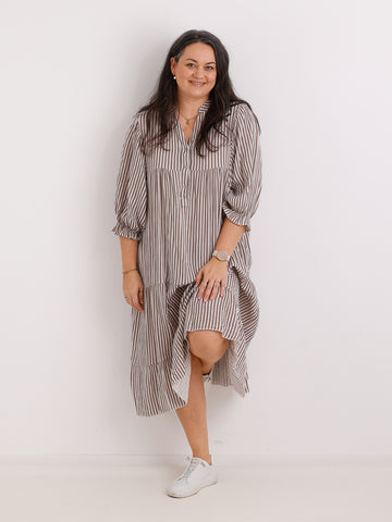 Maxikleid RONJA.S Musselin One Size 38-48