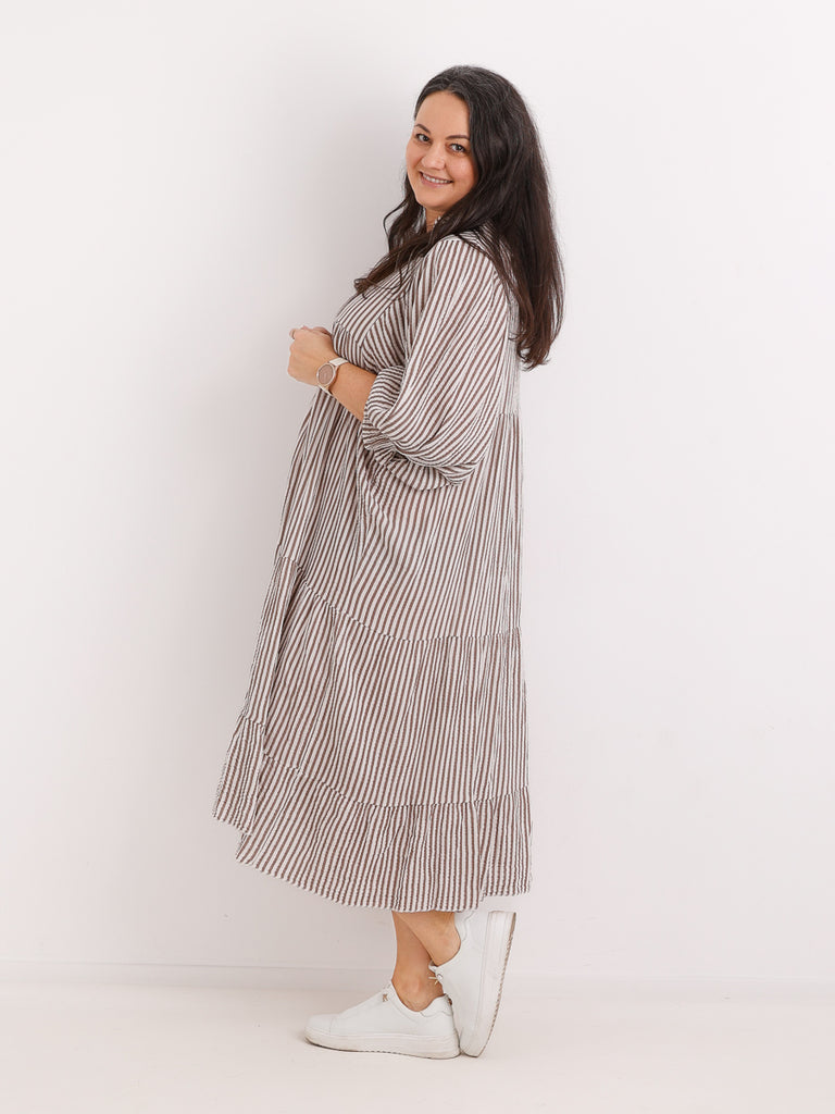 Maxikleid RONJA.S Musselin One Size 38-48