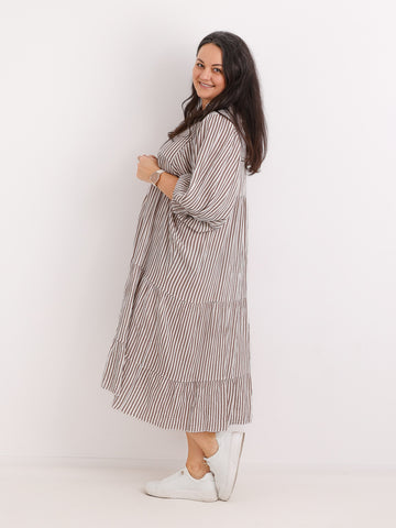 Maxikleid RONJA.S Musselin One Size 38-48