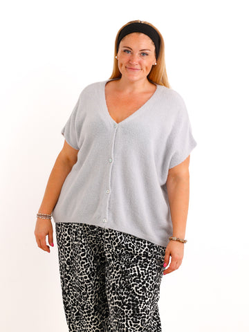 Premium Alpaka-Mix Pullunder KORALI – Oversize & Kuschelweich – Gr. 40-46