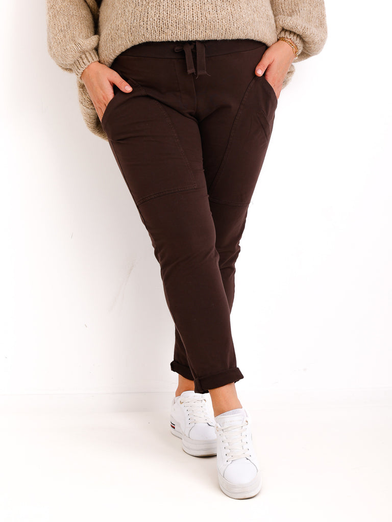 COLIN Sweatpants - Gr. XS-XXL - dark brown