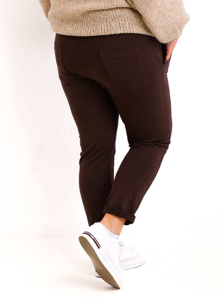 COLIN Sweatpants - Gr. XS-XXL - dark brown