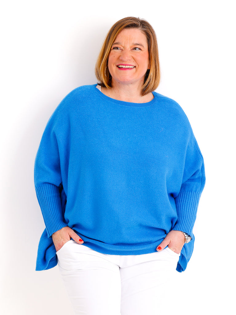 KITTY Strickpullover - One Size (38 -48) - in vielen Farben