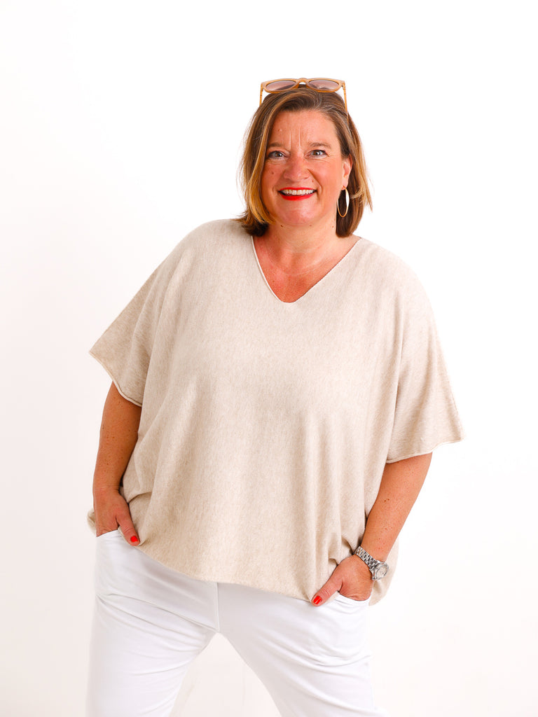 Kurzarm Pullover IVY.S - One Size 38-44