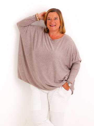 Feinstrick Pullover MOLLY.S  – Softe Haptik – Boxy Style – Gr. 38-50