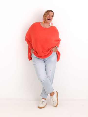 KITTY Strickpullover - One Size (38 -48) - in vielen Farben