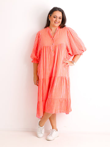 Maxikleid RONJA.S Musselin One Size 38-48