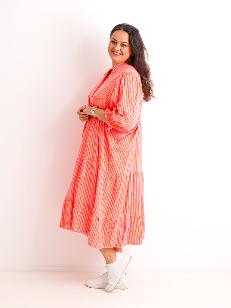 Maxikleid RONJA.S Musselin One Size 38-48