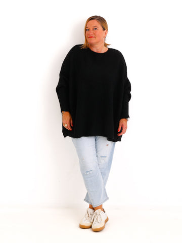 KITTY Strickpullover - One Size (38 -48) - in vielen Farben