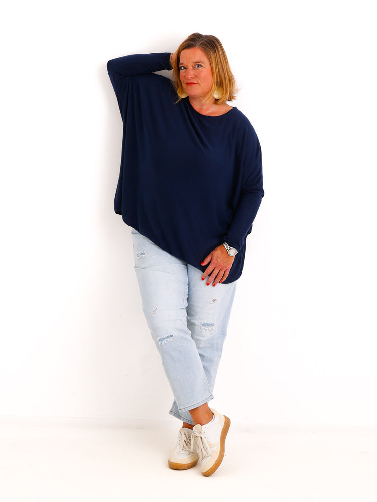 Feinstrick Pullover MOLLY.S  – Softe Haptik – Boxy Style – Gr. 38-50