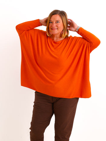 Feinstrick Pullover MOLLY.S  – Softe Haptik – Boxy Style – Gr. 38-50